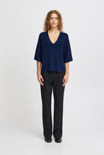 Load image into Gallery viewer, Ichi Ihcody Pullover Maritime Blue
