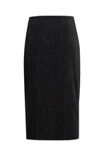 Load image into Gallery viewer, Ichi Ihkate Glamour Skirt Black
