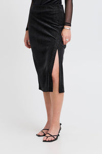 Ichi Ihkate Glamour Skirt Black