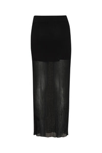 Ichi Ihcolola Skirt Black