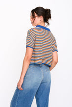 Load image into Gallery viewer, 24 Colours Crochet Stripe Top
