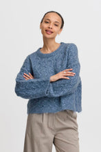 Load image into Gallery viewer, Byoung Byomhu Jumper Blue Horizon
