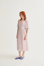 Load image into Gallery viewer, Compania Fantastica Ditsy Floral Midi Dress
