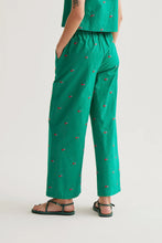 Load image into Gallery viewer, Compania Fantastica Embroidered Cherries Detail Trousers
