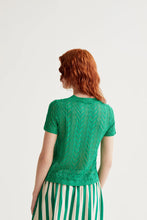 Load image into Gallery viewer, Compania Fantastica Green Knit Top
