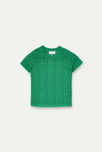 Load image into Gallery viewer, Compania Fantastica Green Knit Top
