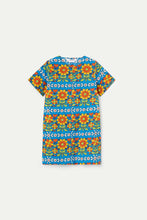 Load image into Gallery viewer, Compania Fantastica Garden Print Mini Dress
