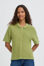 Load image into Gallery viewer, Ichi Demue Cardigan Iguana
