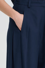 Load image into Gallery viewer, Ichi Iherina Trousers Dark Navy
