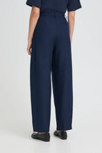Load image into Gallery viewer, Ichi Iherina Trousers Dark Navy
