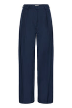 Load image into Gallery viewer, Ichi Iherina Trousers Dark Navy
