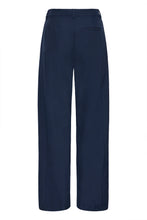 Load image into Gallery viewer, Ichi Iherina Trousers Dark Navy

