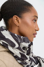 Load image into Gallery viewer, Byoung Wallam Scarf Swirls Black Meteorite
