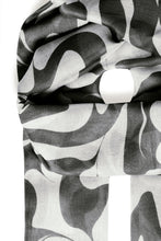 Load image into Gallery viewer, Byoung Wallam Scarf Swirls Black Meteorite
