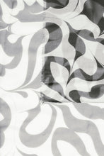 Load image into Gallery viewer, Byoung Wallam Scarf Swirls Black Meteorite
