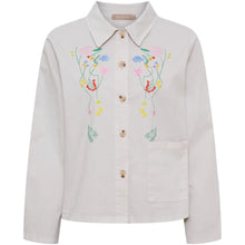 Load image into Gallery viewer, Marta Du Chateau Embroidered Summer Jacket Sand

