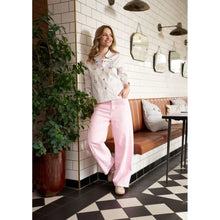 Load image into Gallery viewer, Marta Du Chateau Embroidered Summer Jacket Sand
