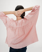 Load image into Gallery viewer, Grace And Mila Vanille Balloon Sleeve Blouse Rose
