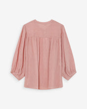 Load image into Gallery viewer, Grace And Mila Vanille Balloon Sleeve Blouse Rose
