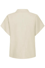 Load image into Gallery viewer, Byoung Byfalakka Cap Sleeve Shirt Natural
