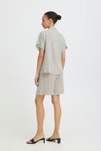 Load image into Gallery viewer, Byoung Byfalakka Cap Sleeve Shirt Stripe
