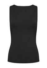 Load image into Gallery viewer, Iagro Sleeveless Vest Top Black
