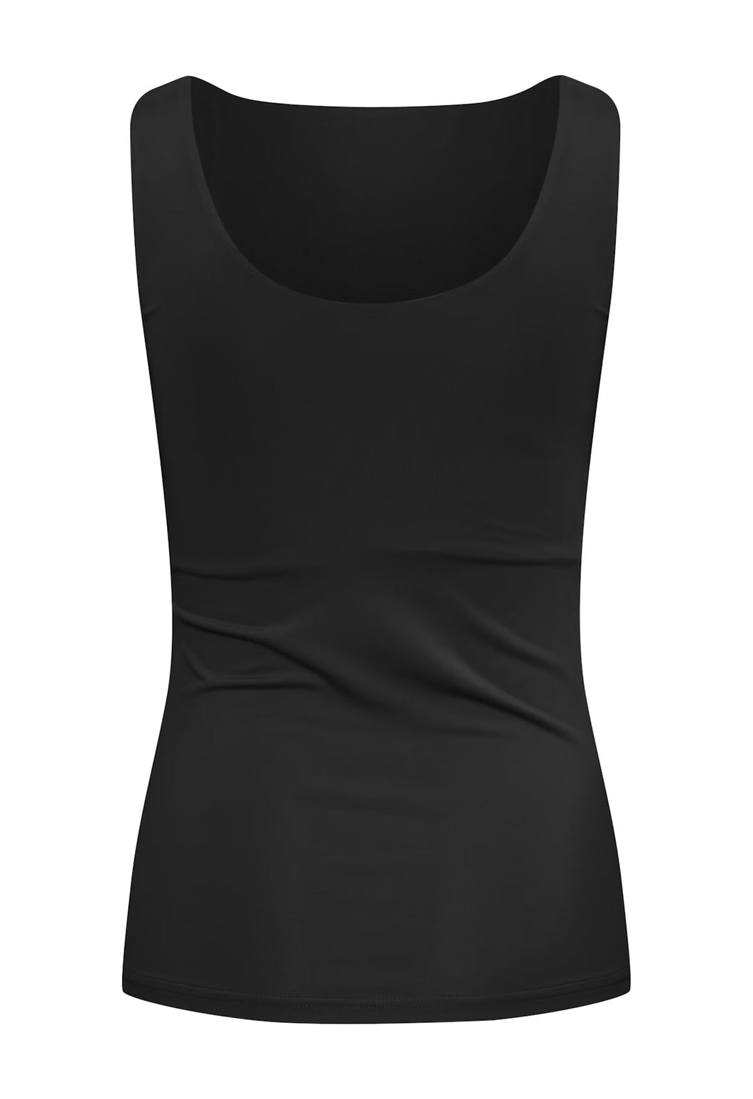 Iagro Sleeveless Vest Top Black