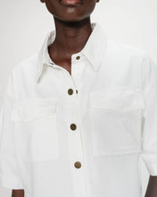 Load image into Gallery viewer, Grace And Mila Vita Oversized Denim Shirt Off White
