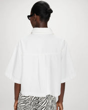 Load image into Gallery viewer, Grace And Mila Vita Oversized Denim Shirt Off White
