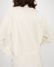 Load image into Gallery viewer, Grace And Mila Vinnie Oversized Boxy Jacket Ecru
