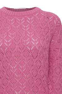 Ichi Ihmarnas Pullover Super Pink