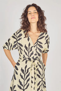 Traffic People Before Midnight Charlie Wrap Dress