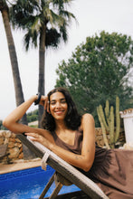 Load image into Gallery viewer, Byoung Bysunia Cotton Dress Brown

