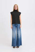 Load image into Gallery viewer, Ichi Ihminlina Top Black
