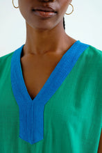 Load image into Gallery viewer, Compania Fantastica Green Kaftan
