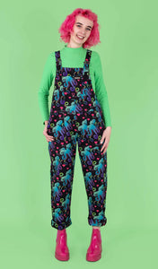 Run and Fly Octopus Love Stretch Rwill Dungarees