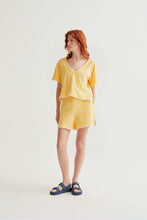 Load image into Gallery viewer, Compania Fantastica Yellow Beach Shorts
