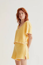Load image into Gallery viewer, Compania Fantastica Yellow Beach Shorts
