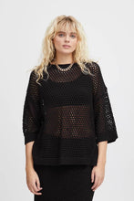 Load image into Gallery viewer, Ichi Ihalaine Pullover Black
