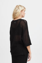 Load image into Gallery viewer, Ichi Ihalaine Pullover Black
