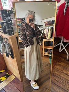 Object Balloon Midi Skirt