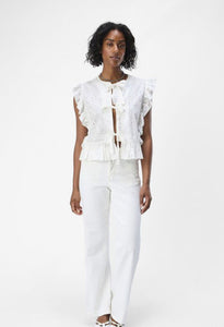 Object Ruffled Top