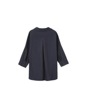 Load image into Gallery viewer, Grace And Mila Pavel Cotton Shirt Navy
