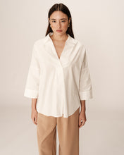Load image into Gallery viewer, Grace And Mila Cotton Shirt Ecru
