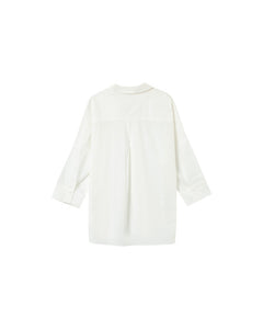 Grace And Mila Cotton Shirt Ecru