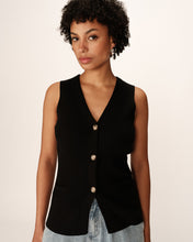 Load image into Gallery viewer, Grace And Mila Panama Cardigan Black
