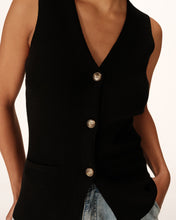 Load image into Gallery viewer, Grace And Mila Panama Cardigan Black
