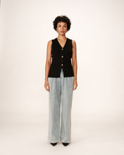 Load image into Gallery viewer, Grace And Mila Panama Cardigan Black
