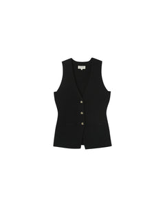 Grace And Mila Panama Cardigan Black