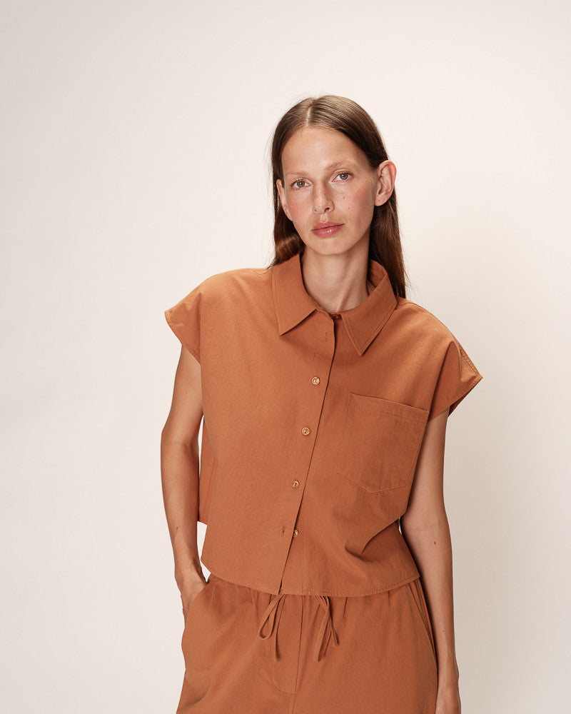 Grace And Mila Rise Shirt Terre